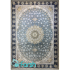فرش 1200 شانه قیطران طرح الهه رنگ آبی روشن