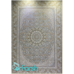 فرش 1200 شانه قیطران طرح مهرخ رنگ فیلی