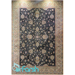 فرش 700 شانه فرناز طرح فرناز رنگ سرمه ای
