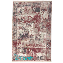 فرش وینتیج محتشم مدل 100629 رنگ گلبهی