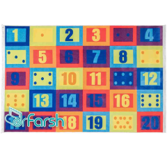 فرش کودک محتشم مدل 100255