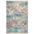 فرش مدرن محتشم مدل 100410 رنگ فیروزه ای