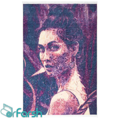 فرش مدرن محتشم مدل 100414