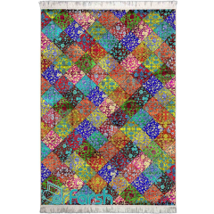 فرش چهل تکه محتشم مدل 100518