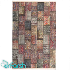 فرش چهل تکه محتشم مدل 100500