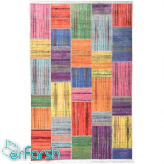 فرش چهل تکه محتشم مدل 100504