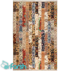 فرش چهل تکه محتشم مدل 100505