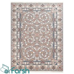 فرش 1200 شانه زرین سیلک مدل 1480