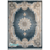 فرش 1200 شانه قیطران طرح سارینا رنگ آبی