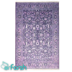 فرش وینتیج محتشم مدل 100600 رنگ زرشکی