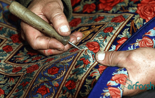 رفوگری و ترمیم فرش