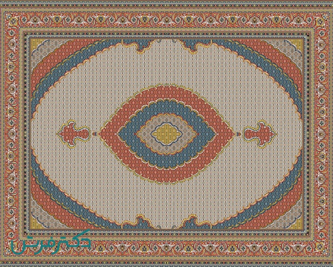 فرش طرح ماهی موج